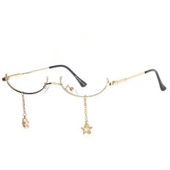 Boogzel Apparel Accessories Star Chain Glasses