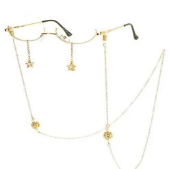 Boogzel Apparel Accessories Star Chain Glasses