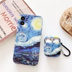 Boogzel Apparel IPHONE CASES Van Gogh AirPods Case