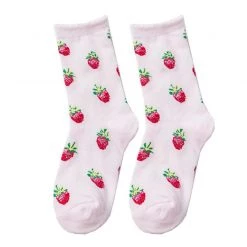 Boogzel Apparel Accessories Strawberry Fields Socks