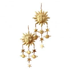 Boogzel Apparel DRESSED FOR SPACE Under The Sun Earrings