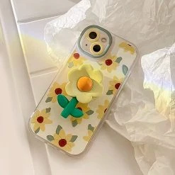 Boogzel Apparel Sunflowers Aesthetic IPhone Case