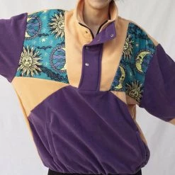 Boogzel Apparel Sun And Moon Fleece Sweatshirt INDIE CLOTHES