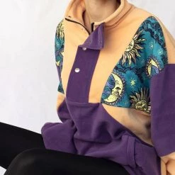 Boogzel Apparel Sun And Moon Fleece Sweatshirt INDIE CLOTHES