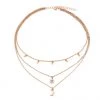 Boogzel Apparel Sun & Moon Layered Necklace