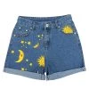 Boogzel Apparel Sun And Moon Print Shorts COTTAGECORE / ARTSY