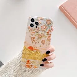 Boogzel Apparel IPHONE CASES Sunset Oil Painting IPhone Case
