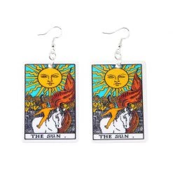 Boogzel Apparel Tarot Earrings INDIE CLOTHES