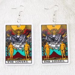 Boogzel Apparel Tarot Earrings INDIE CLOTHES