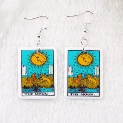 Boogzel Apparel Tarot Earrings INDIE CLOTHES