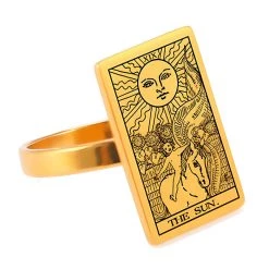 Boogzel Apparel Changing Fate Tarot Ring DRESSED FOR SPACE