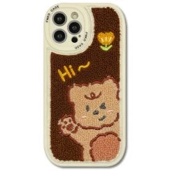 Boogzel Apparel AESTHETIC CLOTHES Teddy Bear IPhone Case