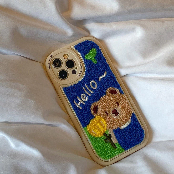 Boogzel Apparel AESTHETIC CLOTHES Teddy Bear IPhone Case 4 Boogzel Apparel AESTHETIC CLOTHES Teddy Bear IPhone Case