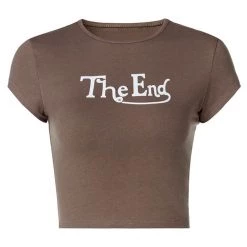 Boogzel Apparel The End Crop Top