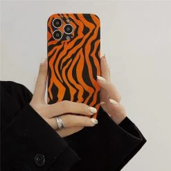 Boogzel Apparel Tiger Pattern IPhone Case