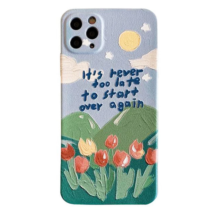 Boogzel Apparel Tulip Art IPhone Case 1 Boogzel Apparel Tulip Art IPhone Case