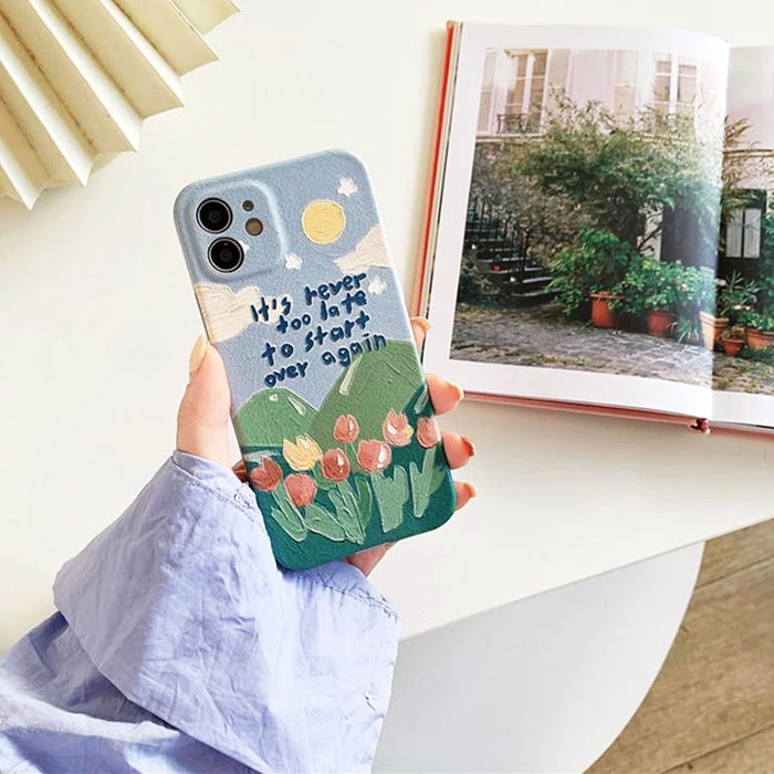 Boogzel Apparel Tulip Art IPhone Case 2 Boogzel Apparel Tulip Art IPhone Case