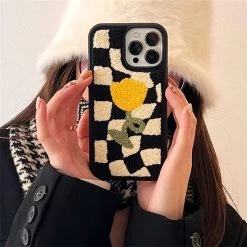 Boogzel Apparel IPHONE CASES Tulip Checkered IPhone Case
