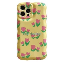 Boogzel Apparel Tulip Garden IPhone Case COTTAGECORE / ARTSY