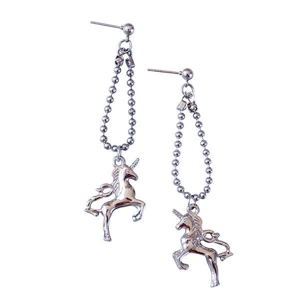 Boogzel Apparel Unicorn Earrings Accessories 1 Boogzel Apparel Unicorn Earrings Accessories