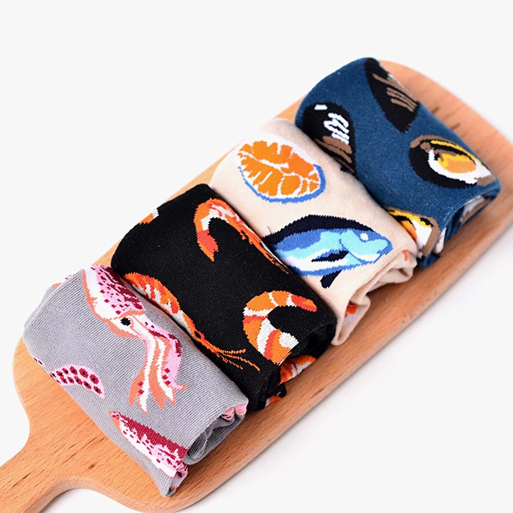 Boogzel Apparel Accessories Shrimp Socks 2 Boogzel Apparel Accessories Shrimp Socks