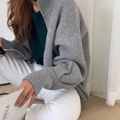 Boogzel Apparel Outta Town Zip Up Cardigan AESTHETIC CLOTHES